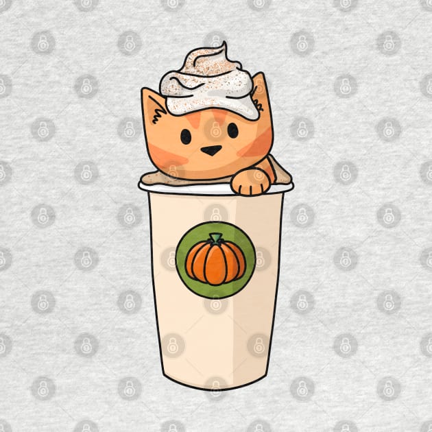Pumpkin Spice Catte by Doodlecats 